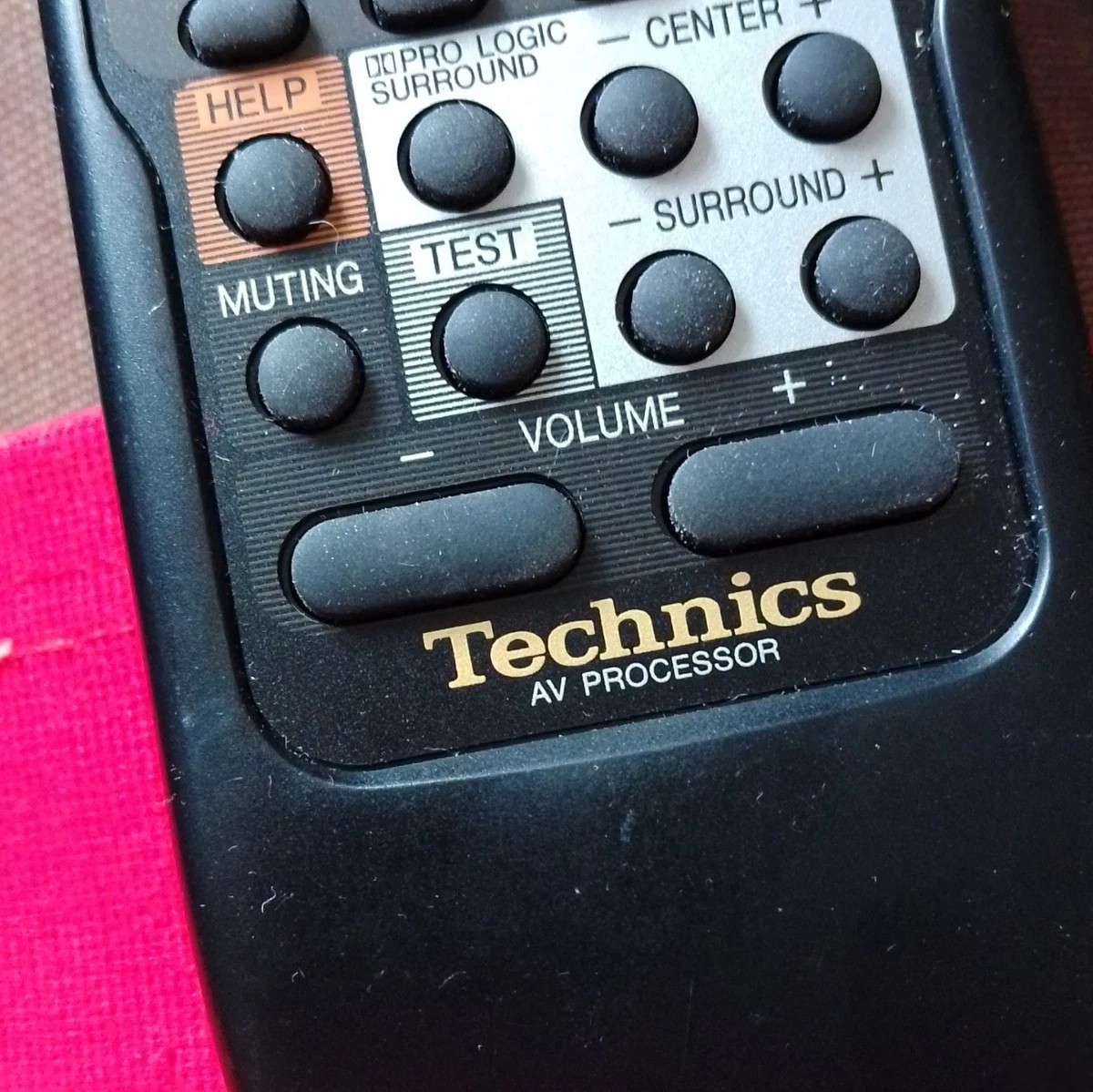 Mando a distancia inalámbrico Technics negro para Technics AV Processor RAK-SA172XH