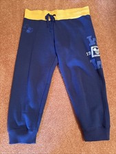 Sweatpants/Blue Walt Disney World 1971 Mickey Cropped Fleece Jogger/Size M