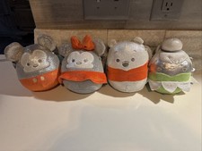 Disney 100 Anniversary Plush Squishmallows Set of 4 Collectible New With Tags S