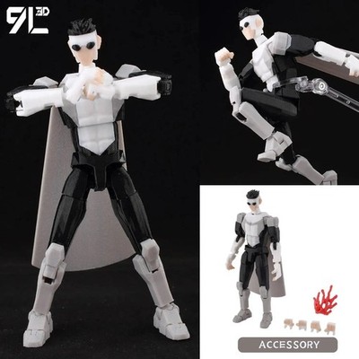 9L3D Lucky 13 Invincible Boy Conquer 3D Printed Anime Action