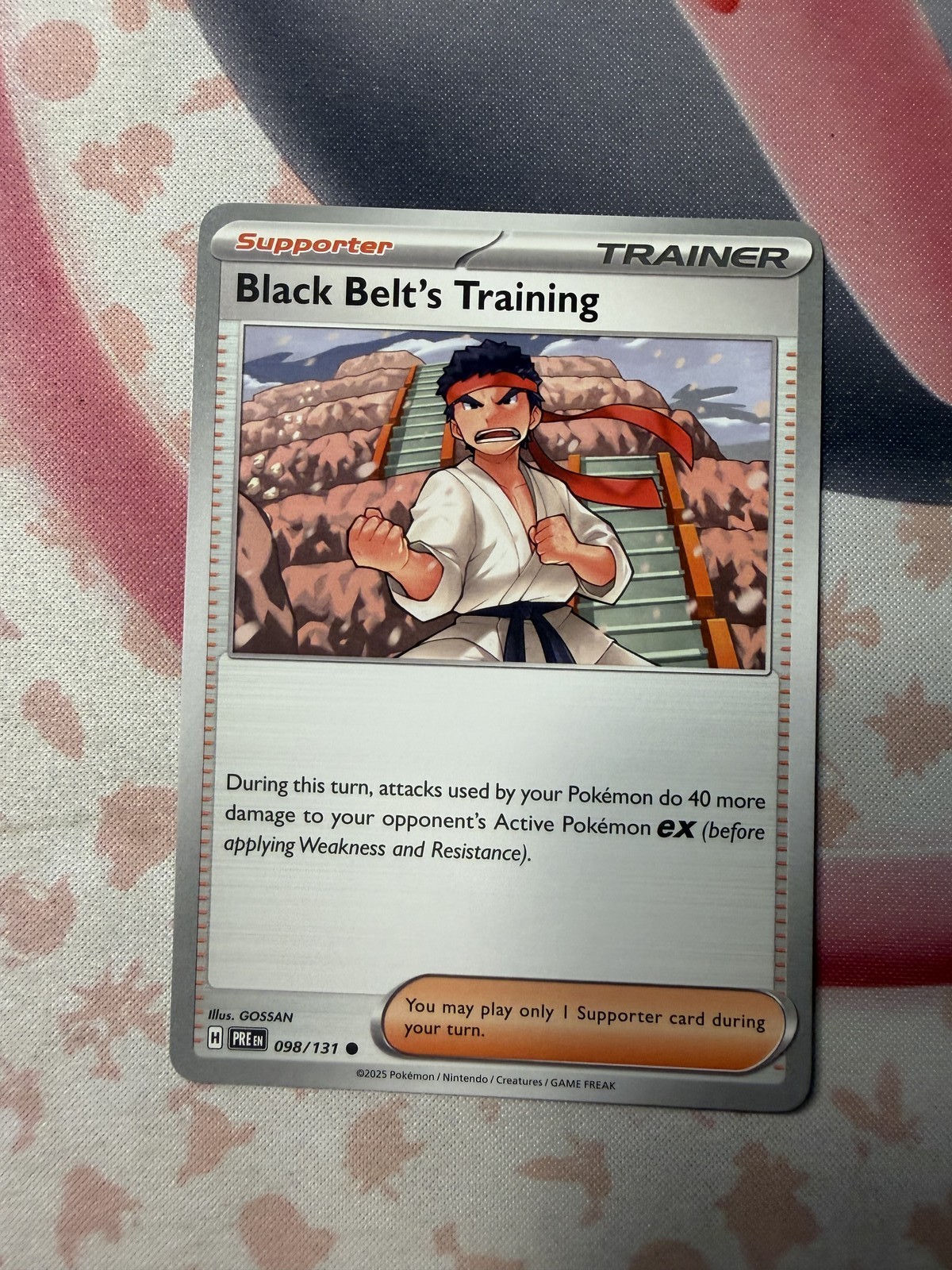 Black Belt's Training - Common SV: Prismatic Evolutions 098/131 NM English