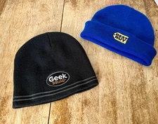 Geek Squad Beanie and Best Buy Winter Knit Hats