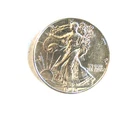 UNC 1942-P 90% Silver Walking Liberty Half Dollar Lustrous, Great Eye Appeal