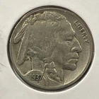 1937-S 5C Buffalo Nickel F5799 About 2/3 Horn