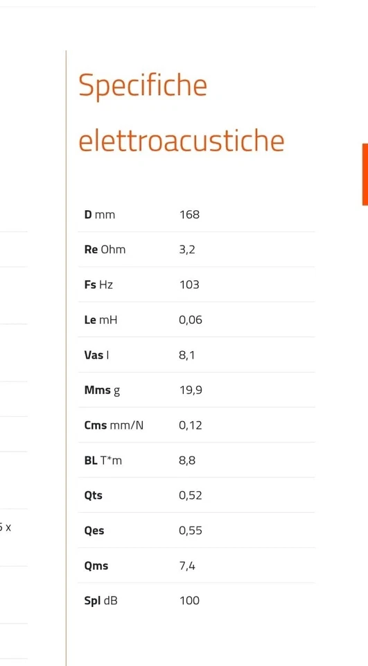 HERTZ SV 200neo 500watt Spl neodimyium midbass - Immagine 4 di 4