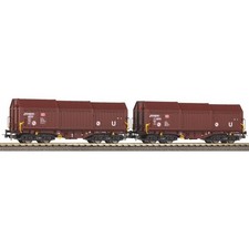 Piko 58293 H0-2er Set Teleskophaubenwagen, DB-Cargo, Ep.VI H0 + Neu