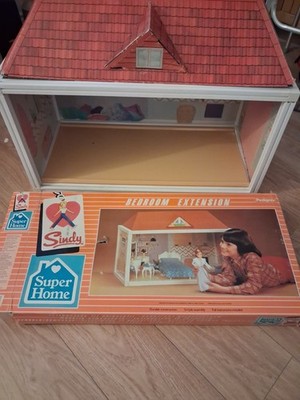 Extremely Rare Vintage Sindy Pedigree Bedroom Extention Good Condition, See Pics