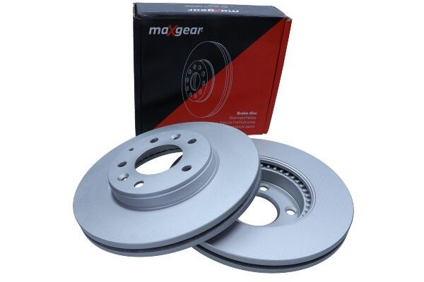 2Er Set Bremsscheiben MaXgear 19-0949 Mitsubishi MR418067-image