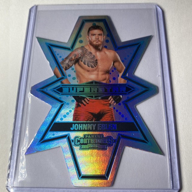 2025 Panini Contenders PFL - JOHNNY EBLEN - SUPERSTARS Die-Cut Case Hit 🚨