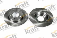 2X Bremsscheibe Kraft Automotive 6050190 FüR Audi Seat 8E2 B7 B6 A4 245Mm Avant