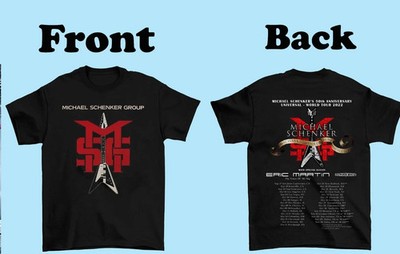 Michael Schenker Group Tour 2022 Band Gift For Fan Unisex S to 5XL T-shirt DM875