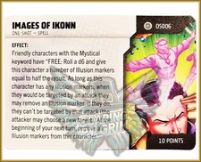 Heroclix  IMAGES OF IKONN - OS006 - ONE SHOT CARD Strange Tales SHIP 12/8