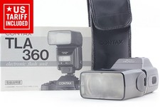 Tested  MINT w/ Case  Contax TLA 360 Shoe Mount Flash Strobe From JAPAN