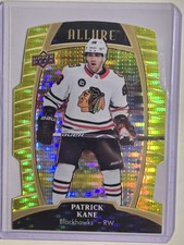 Patrick Kane 2019-20 Upper Deck Allure Hockey Yellow Taxi Die-Cut Blackhawks #55