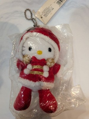 サンリオ ハローキティ トナカイサンタコスチューム マスコット　2001年　希少 Sanrio Hello Kitty Reindeer Santa Mascot Plush Toy 2001 Character