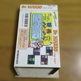 NES Famicom Dr. Mario Box With Manual JPN  Vintage Limited Edition Rare Video Ga