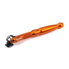 Titan 1/4 in. Drive Aluminum Swivel Head Micro Ratchet Titan 11322