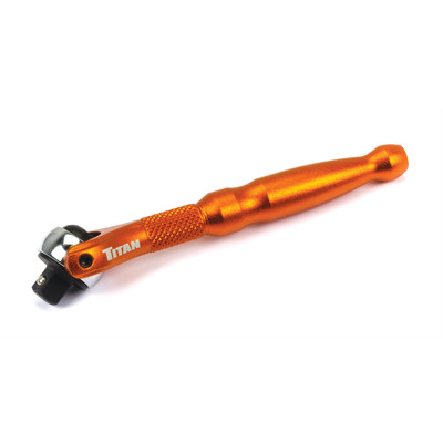 Titan 11320 1/4 Drive x 4 90-Denti Testa Girevole Micro