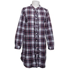 Louis & Louisa, Blusenkleid, Größe: S, Rot/Blau/Weiß/Mehrfarbig, Baumwolle #Fj2