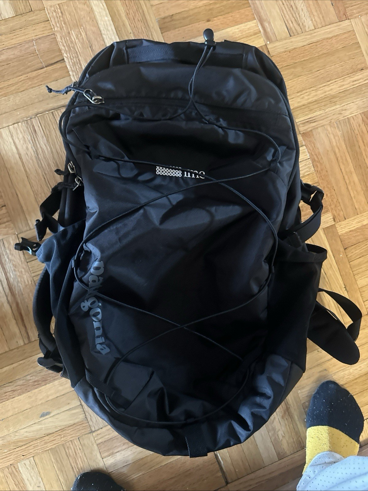 Patagonia Refugio 28L Black Hiking Backpack, Nylon, Padded, 