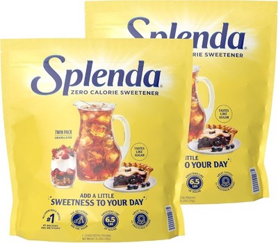 Zero Calorie Sweetener, Granulated Sugar Substitute, Resealable Twin Pack Bags,