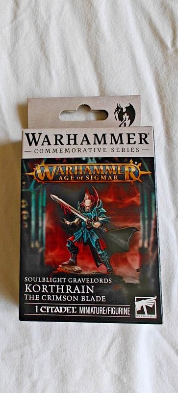 Warhammer Age of Sigmar Korthrain Store Anniversary Soulblight Model NEW