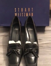 Stuart Weitzman Black Casual Pumps 