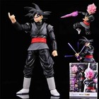 14cm Anime Dragon Ball Black Goku Zamasu Action Figure Super Saiyan UK STOCK