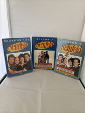 SEINFELD The Series Season 1 2 3 ,6DVD Box Set Assorted New Wrapped
