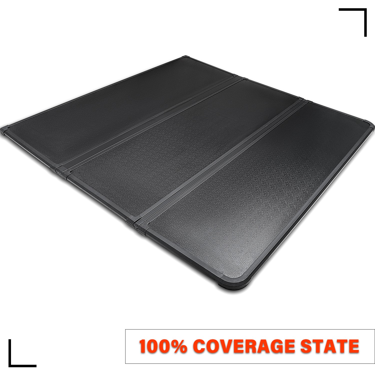 For 2015-2024 Ford F150 F-150 Truck Bed 5.5FT Tonneau Cover Hard Tri-Fold