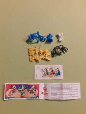 KINDER COMPONIBILI  BANDA DISNEY " PIPPO CON XILOFONO " + CARTINA + ADESIVI