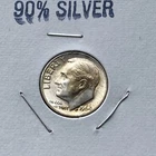 Photo of a 1964-P Roosevelt Dime from an eBay listing that sold on Jul 15, 2026