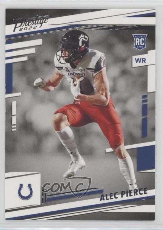 2022 Panini Prestige Rookies Alec Pierce #376 Rookie RC uk2
