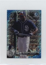2017 Bowman Chrome Minis Base Rookies Blue Shimmer Refractor Manny Margot o1w
