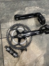 FSA Double  Road Bike Chainset Crankset - 175mm   50-34 tooth & Bottom Bracket