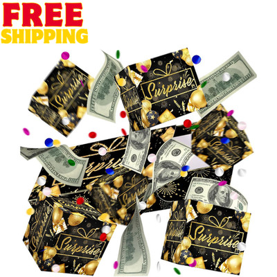 Surprise Gift Box Explosion for Money, Pop Out Explosion Gift Box ...