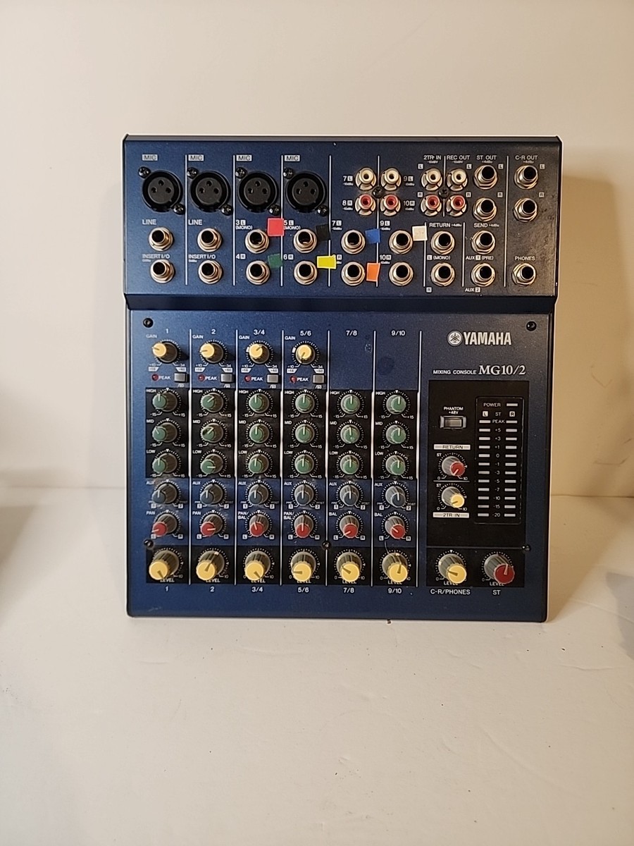 YAMAHヤマハ MG10/2 ミキサー Yamaha Mixing Console MG10/2 Stereo Mixer Compact Ser