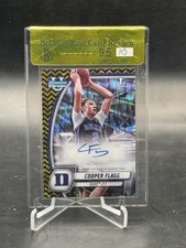 2024 Bowman U Chrome Cooper Flagg Black Gold Stealth Refractor Auto /24 Bgs 9.5