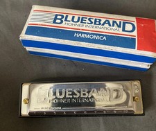 Vintage Hohner Blues Band Harmonica. With Box. Great Condition. Key Of C