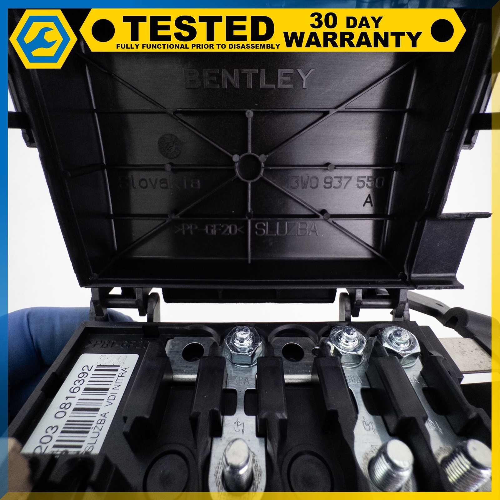 Bentley Continental GT 2003-2010 Fuse box