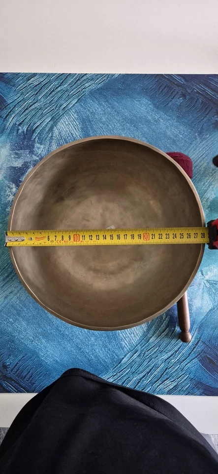 Klangschalen Set gebraucht, handgefertigt, Nepal - Bild 3 von 4