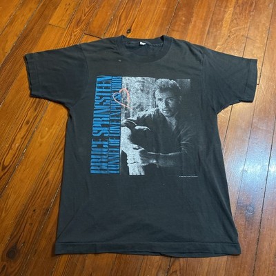 Vintage 80s Bruce Springsteen Shirt Size Medium Rock Band Tour Tunnel Of Love