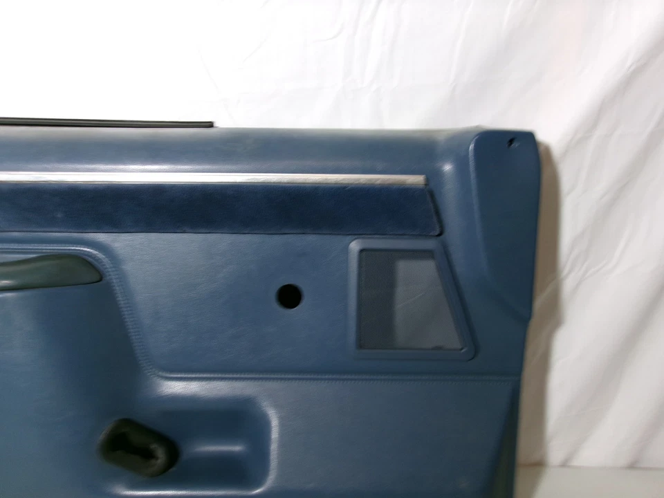 Juego de paneles de puerta azul oscuro 87-91 para ventanas manuales F150 F250 F350 Bronco Foto 4 de 4
