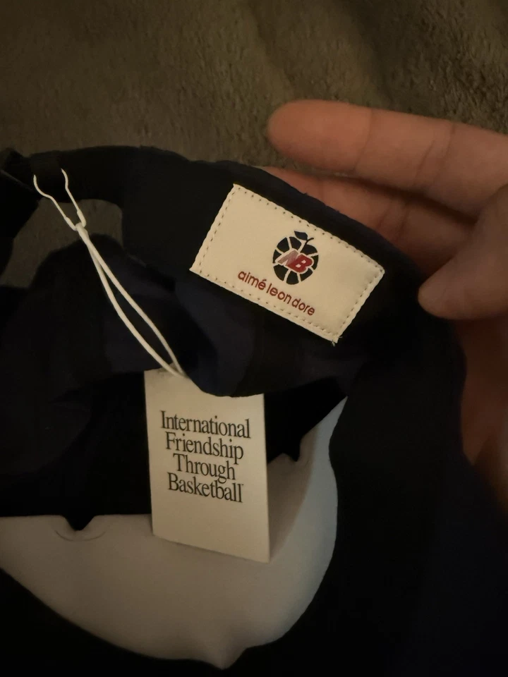 GORRA DE BÉISBOL AIME LEON DORE NEW BALANCE AZUL MARINO 100% AUTÉNTICA Foto 4 de 4