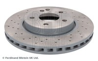 2X Blue Print Bremsscheibe ADU174362 FüR MERCEDES-BENZ