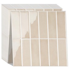 Peel and Stick Tile New Upgrade Thicker Design Self Adhesive 12" x 12" Large ...