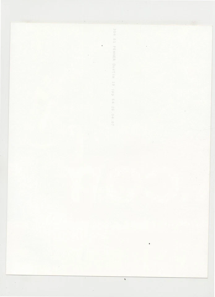 Anaheim утки - Дастин Пеннер с автографом 8 "x 10" фото (2006) - Изображение 2 из 2