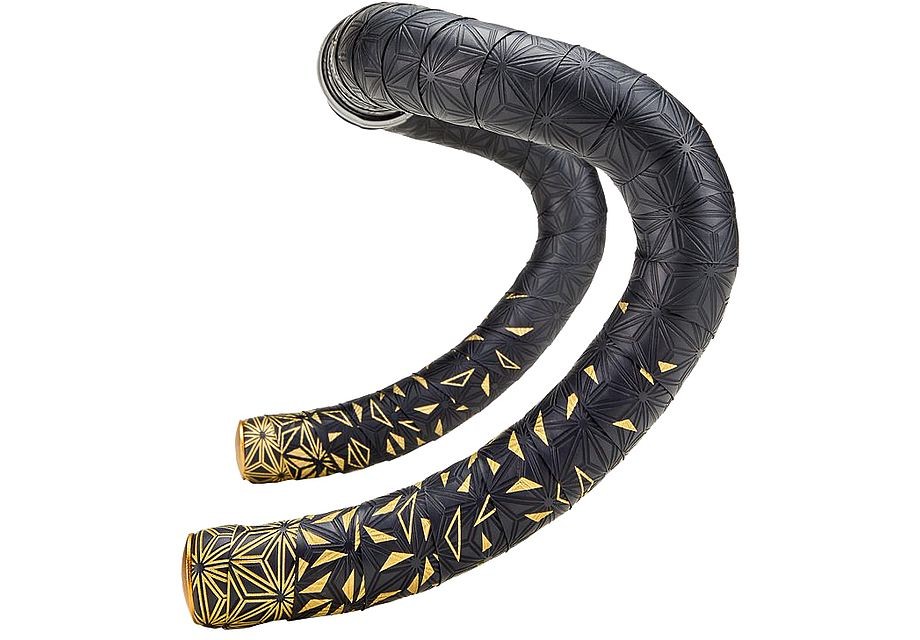 Клейкая лента Supacaz Super Sticky Kush Tape Star Fade - Gld Star/Ano Gld