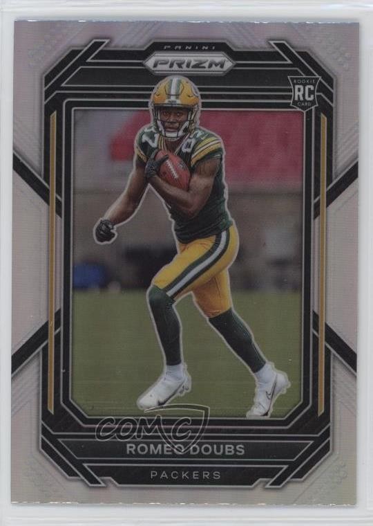 2022 Panini Prizm Rookies Silver Prizm Romeo Doubs #337 1k9t