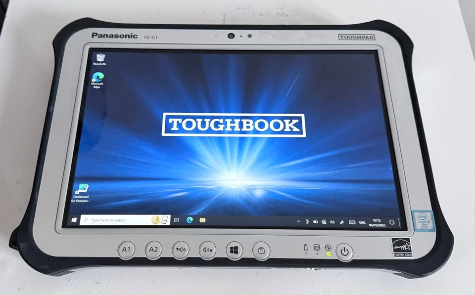 PANASONIC TOUGHPAD FZ-G1 MK4 i5-6th LAN 4G RJ45 A Grade Diagnostic Tablet Win 11 - Image 3 of 4